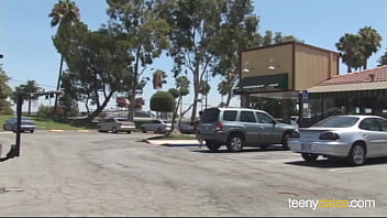 Really Petite Amateur Teeny Want Love So Much 4 A Monster Wood Pole Ravished Her