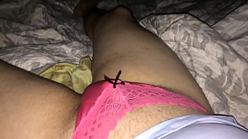 Tiny Little Puny Dick Crossdresser Sissy Models Skimpy Pink Thong Panties