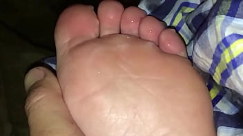 Cum On Wife' Hot Soles
