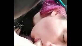 Girl Gives Road Head Pt. 2