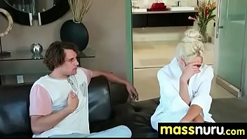 Lucky Client Gets A Full Service Massage 25 - hardcore, massage, masseuse, nuru, nurugel - Video 4418956