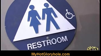 Hot Gloryhole Blowjob Interracial Sex 7