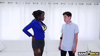 Bangbros - Juan El Caballo Loco' Sex Lessons With Black Stepmom Osa Lovely