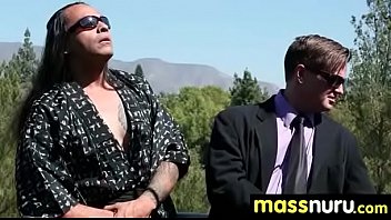 Nuru Massage Ends With A Hot Shower Fuck 13 - hardcore, massage, masseuse, nuru, nurugel - Video 4457175