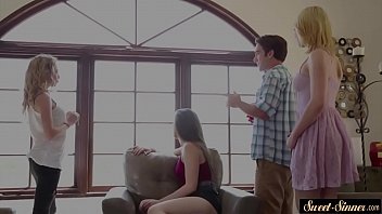 Gorgeous Teen Banged Hard By Her Stepbro - teen, babe, doggystyle, cowgirl, fantasy, erotic, classy, roleplay, missionary, taboo, storyline, gl - Video 4201261