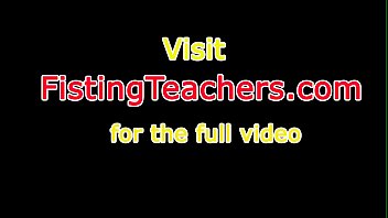 Busty Redhead Fisted Perfectly By Horny Lez