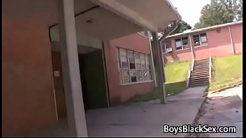 Black Gay Muscular Man Seduces Teen White Boy For A Good Fuck 20