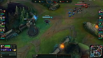 Jax Extrupando O Cuzinho Do Zed No Mid