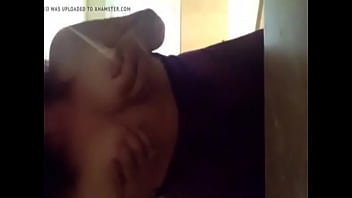 Lisa Straps Into The Bathroom Tub