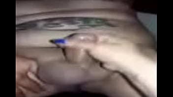 Gf Playing With Bf' Dick Getting It Hard