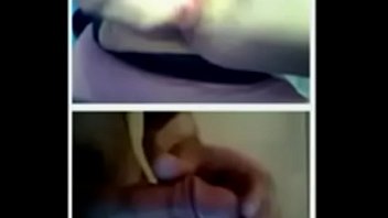 Webchat 17 Hairy Pussy And My Dick With Cum