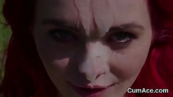 Flirty Idol Gets Jizz Load On Her Face Gulping All The Semen