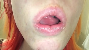Mouth Fetish - Kristy' Mouth - mouth, vore, long-tongue, tongue-fetish, mouth-fetish - Video 4425448