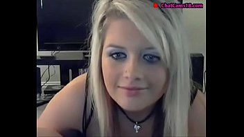 British Blonde Whore Masturbates