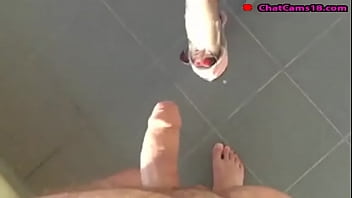 Handjob 11 Strumpfhose