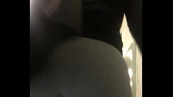 Big Ass Black Girl Walks Around