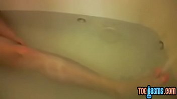 Blinx Washes His Feet And Then Shoots A Load All Over Them