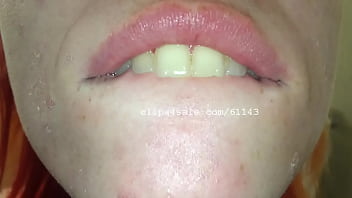 Mouth Fetish - Kristy' Mouth - mouth, lips, teeth, vore, long-tongue, mouth-fetish - Video 4419214
