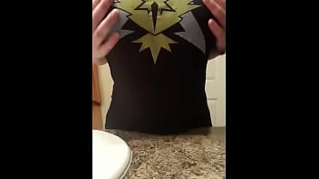 Hot Amateur Girlfriend Live Strip Showing Big Boobs