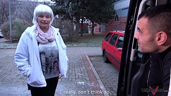 Milf Busty Whore Found On The Street Get Cum Covered Pussy In Driving Van