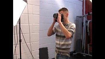 Twinks Have Bareback Threesome At Photo Shoot