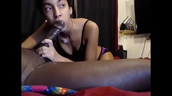 Latina Camwhore Sucking Bbc