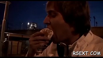 Man Has Fun In Amsterdam