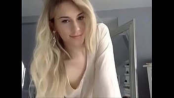 Cute Blonde Tgirl Handles A Butt Plug Toy, Live On Dickgirls.xyz