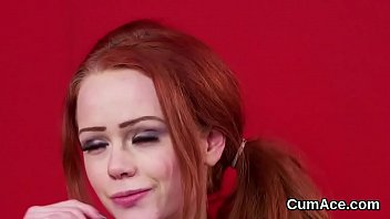 Wicked Doll Gets Jizz Load On Her Face Gulping All The Jizm