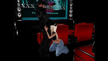 Milf In Jeans Getting Her Mouth Fucked In Cinema