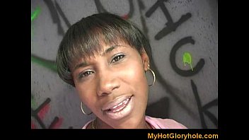 Interracial Gloryhole - Amazing Blowjob Expert Cock Sucking 25