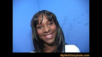 Interracial Gloryhole - Amazing Blowjob Expert Cock Sucking 22