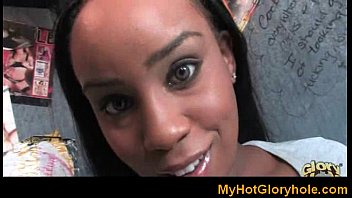 Interracial Gloryhole - Amazing Blowjob Expert Cock Sucking 37