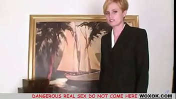 Petite Mom Inserting Random Office Supplies - milf, masturbation - Video 4341462