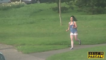 Skanky British Sub Hairpulled And Analized