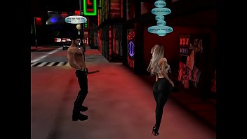 Milf Whore In Spandex Strutting On Streets