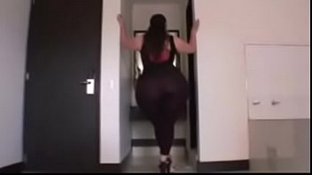 A Thick Latina In Sexy Brown Pants N_ Without