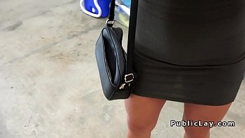 Dude Bangs Amateur Model In Public