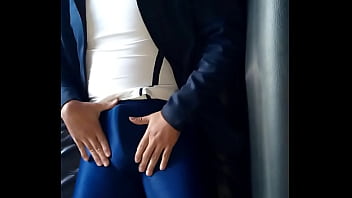 Mi Verga Bien Dura En Lycra_