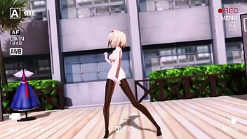 Mmd Alice Margatroid - Pink Cat - P. Com