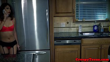 Doggystyle Hardfucked Teen Gets Dominated - teen, rough, doggystyle, kitchen, smalltits, cowgirl, teens, domination, fetish, roughsex, voyeur, g - Video 4270735