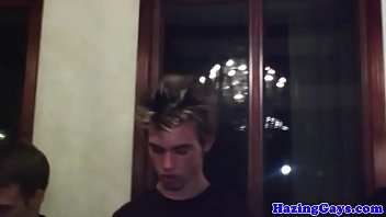 Real Amateur Twink Assfucked To Get Initiated