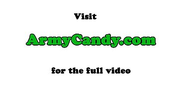 Army Stud Gets Ir Barebacked Outdoors