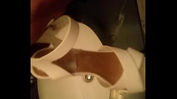 Cumshot On Wife' Flower High Heel Shoes