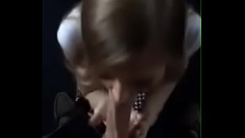 My Step Sisters 18year Old Friend Sucks My Dick And Take A Mouth Full Of Cum