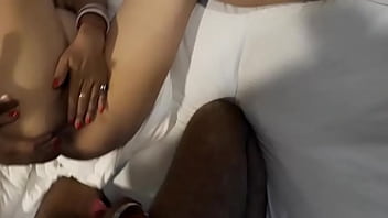 Enjying Homely Lady In Her Hubby Presence