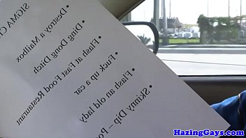 Amateur College Twinks Masturbating Outdoors