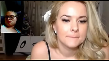 Girlfriend Kissing Her Friend On Skype