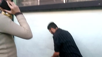 Catsunphilia, Guys Gets Facial Cum By Color Man With A Bottle Of Catsun