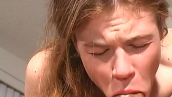 Beautiful Flat Tits Melissa Blowjob Facial